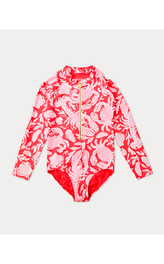 Alicia Rashguard UPF 50+ Crab Collab