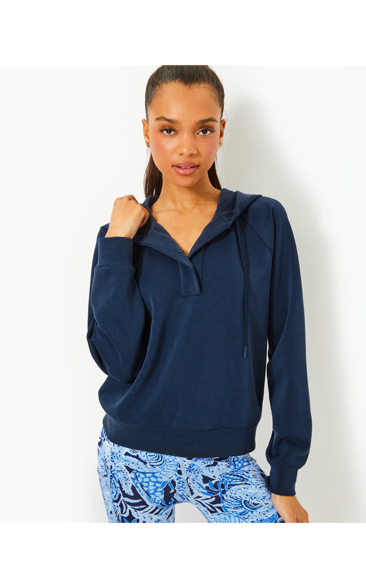 Kendy UPF 50+ Pullover Low Tide Navy