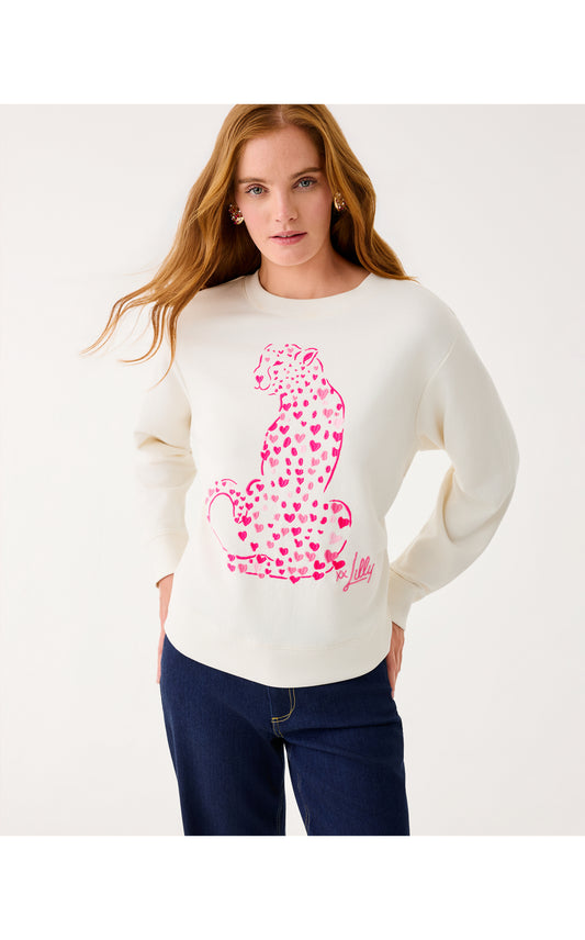 Ballad Long Sleeve Sweatshirt Love Cat
