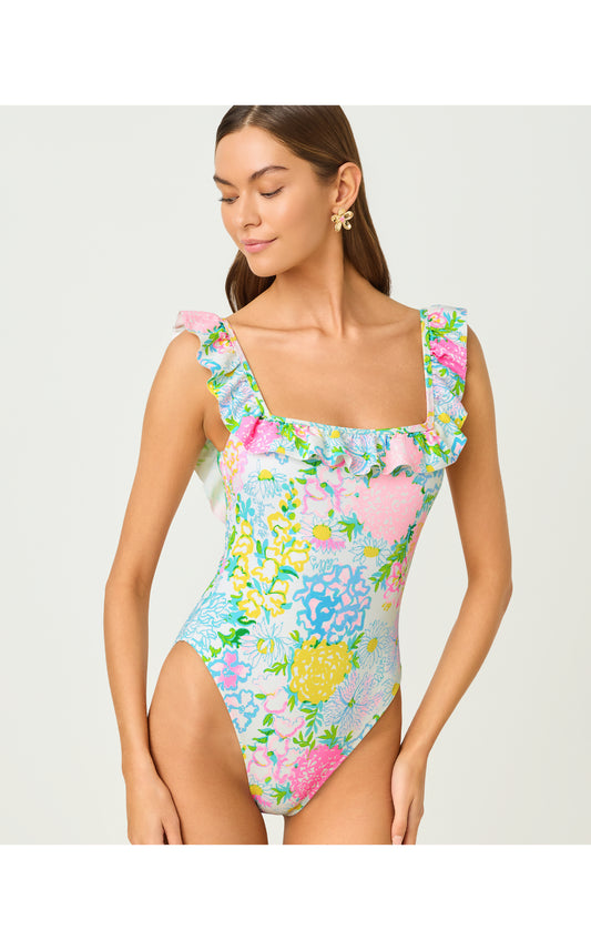 Aemma Ruffle One Piece Lilly Garden