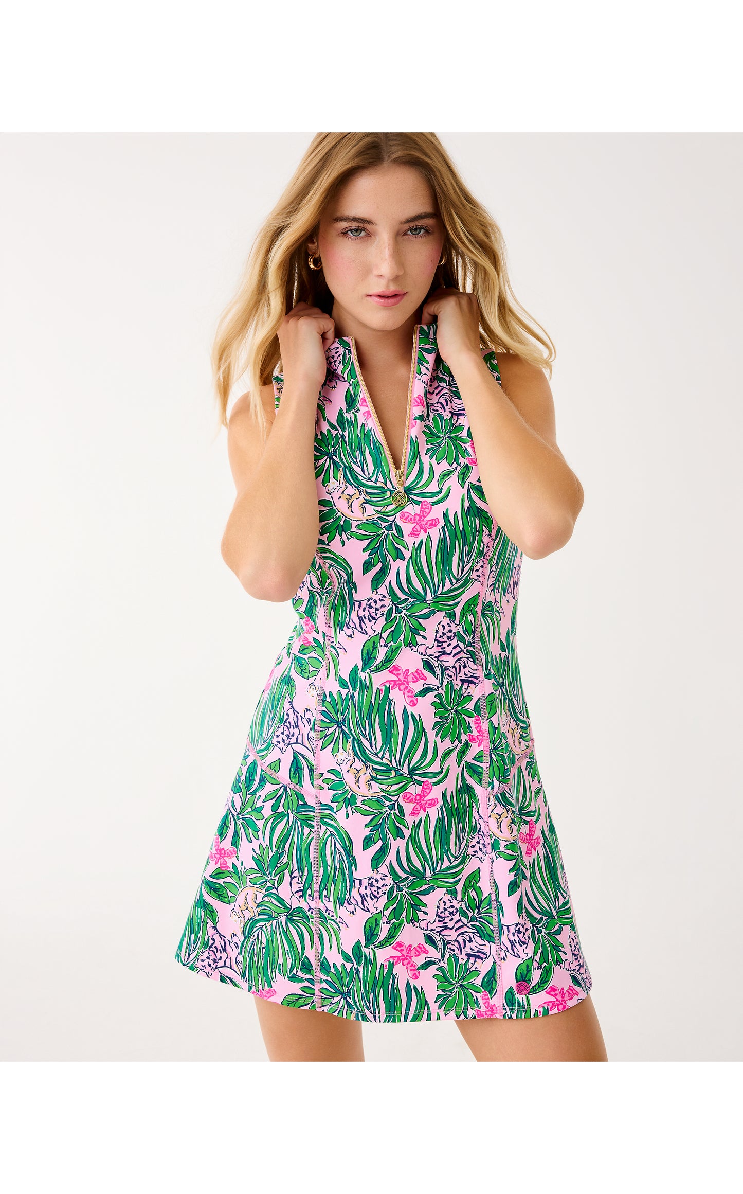 Racquet Active Dress Roaring with Joy