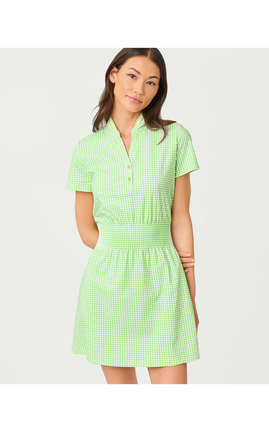 Love Active Dress UPF 50+ Pistachio Macaron Lil Check It Gingham