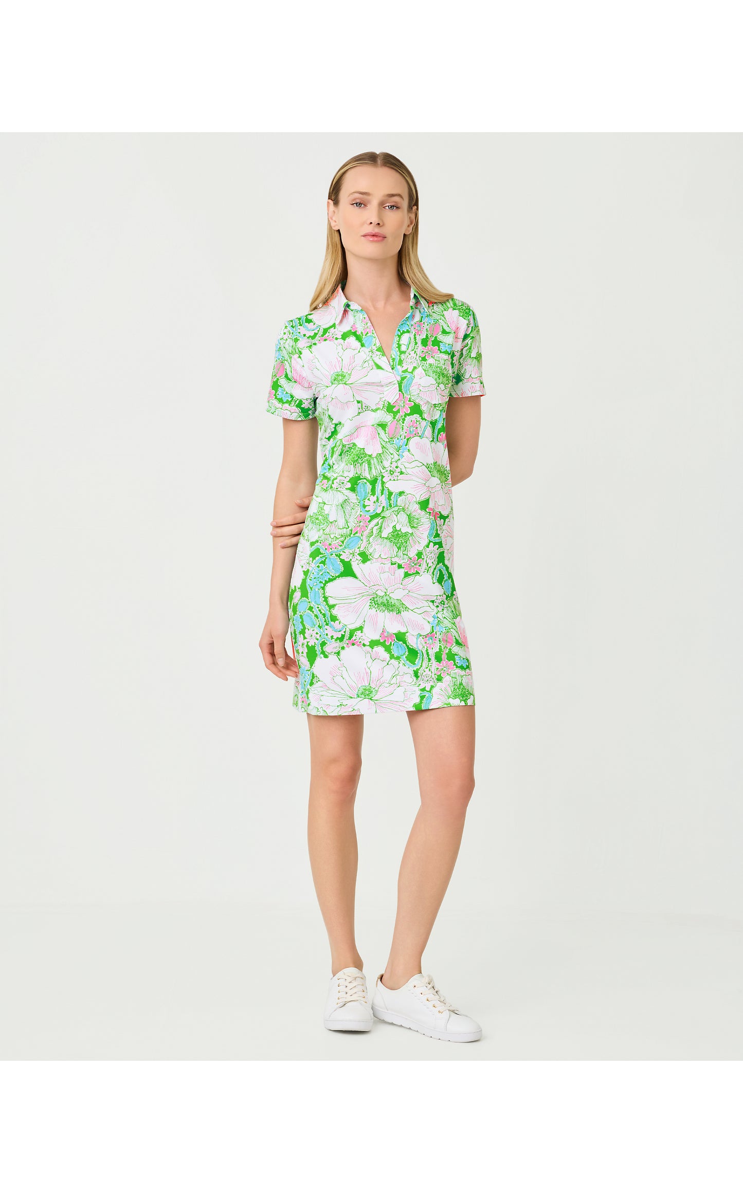 Dune UPF 50+ Short Sleeve Dress Poppyland