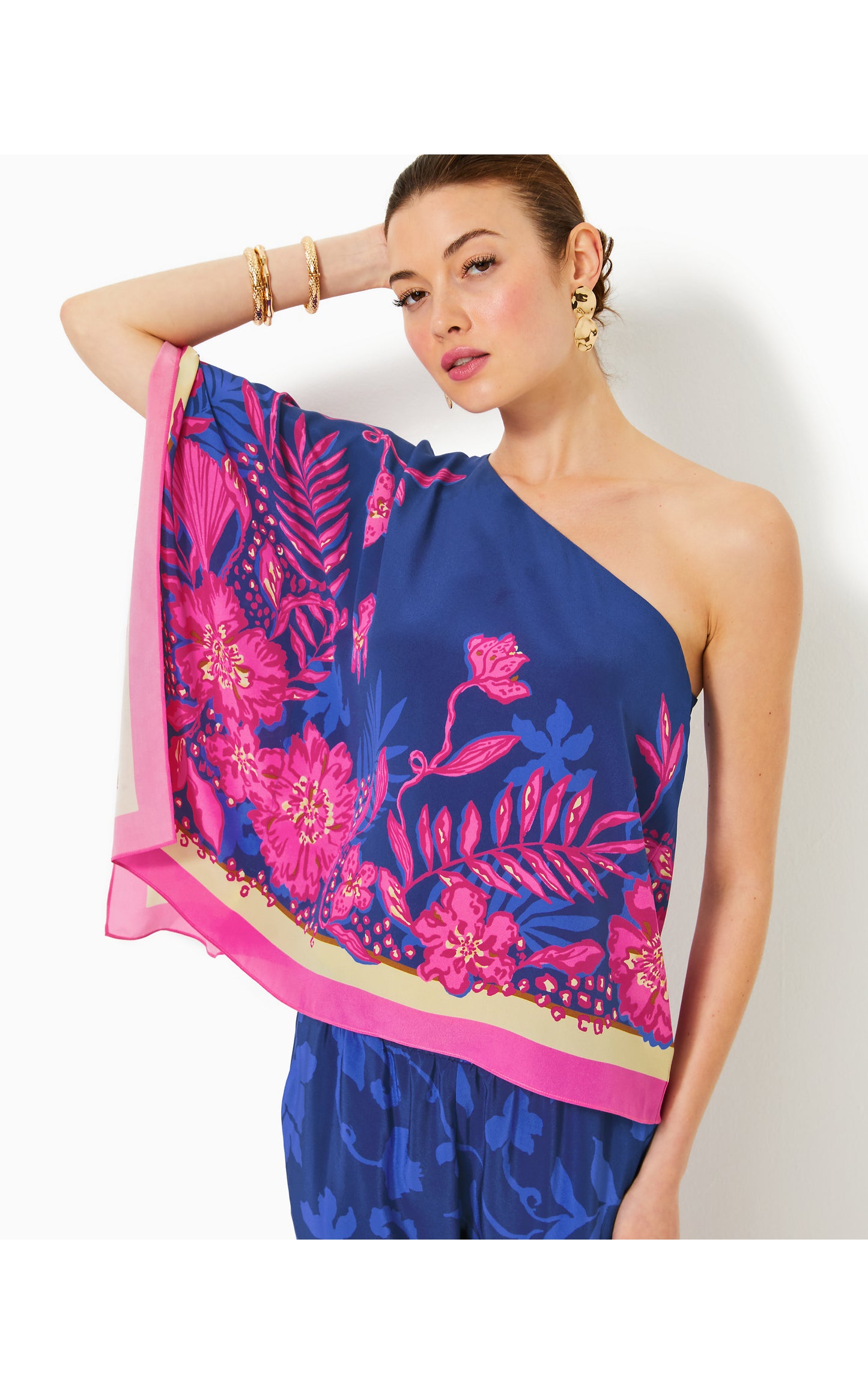 Schaffer Silk Top Never Ending Summer