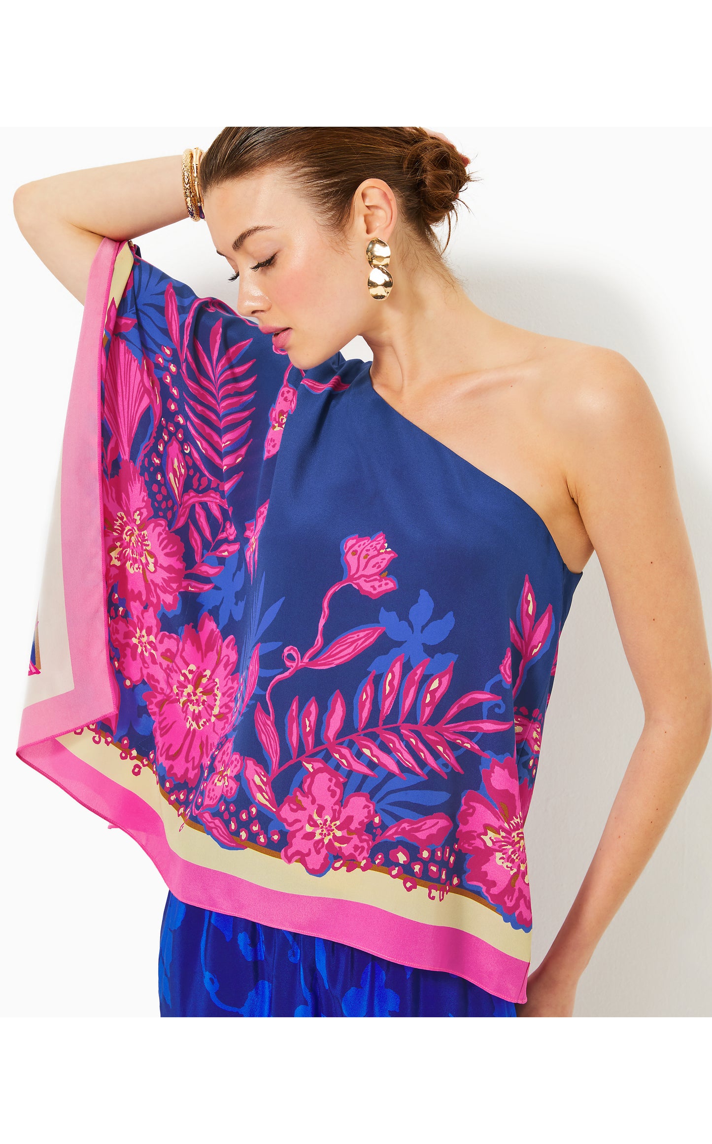 Schaffer Silk Top Never Ending Summer