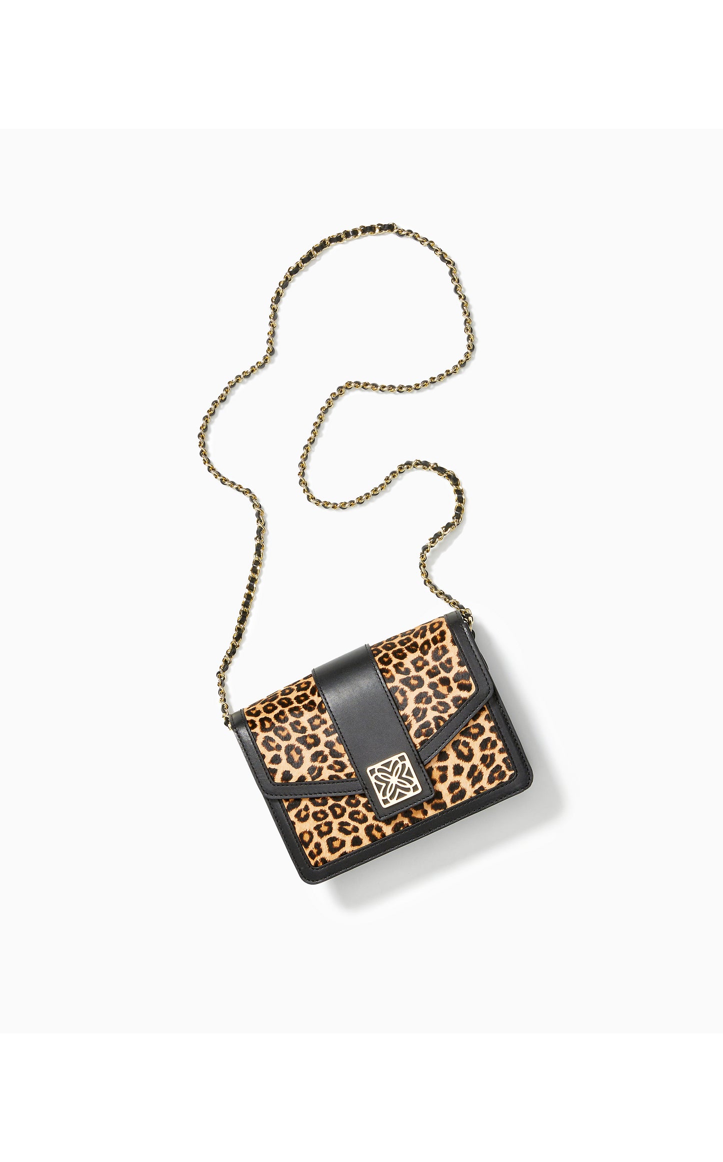 Dobson Crossbody Leopard Haircalf