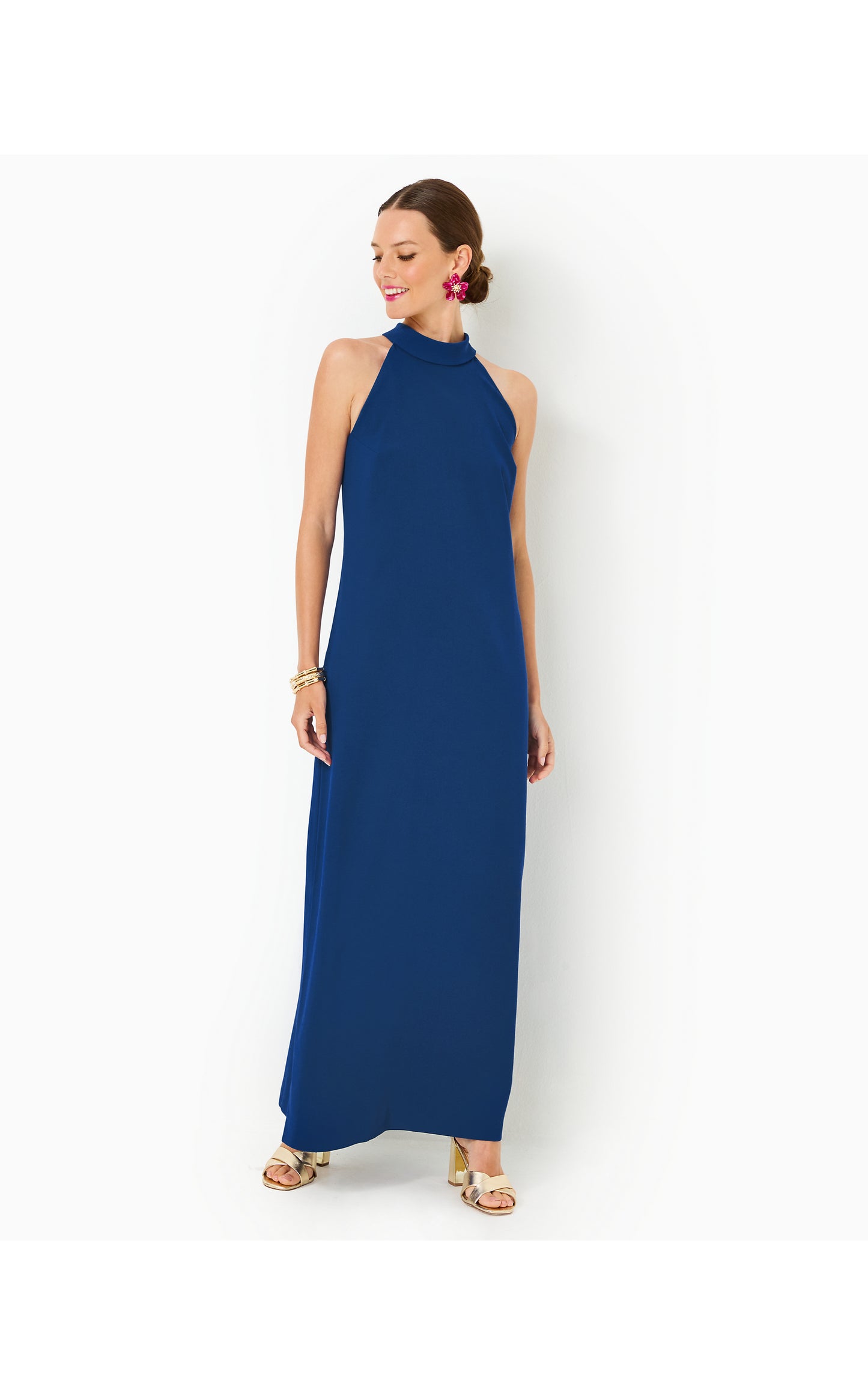 Alaric Maxi Dress Blue Med