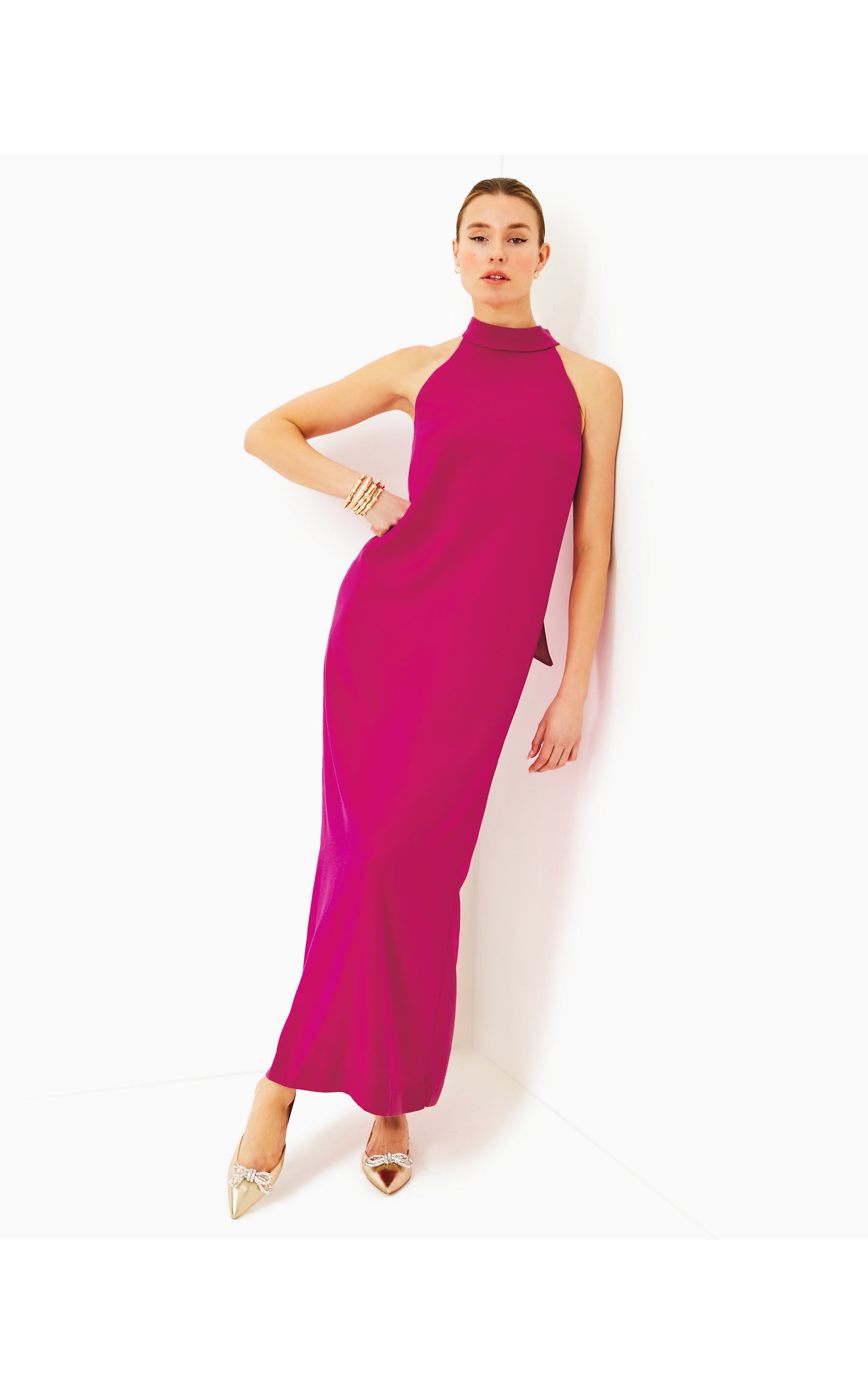 Alaric Maxi Dress Mystique Pink