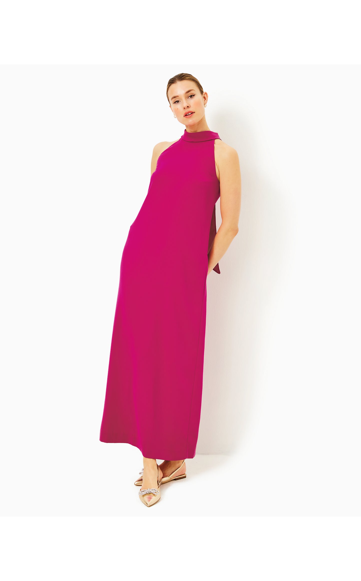 Alaric Maxi Dress Mystique Pink