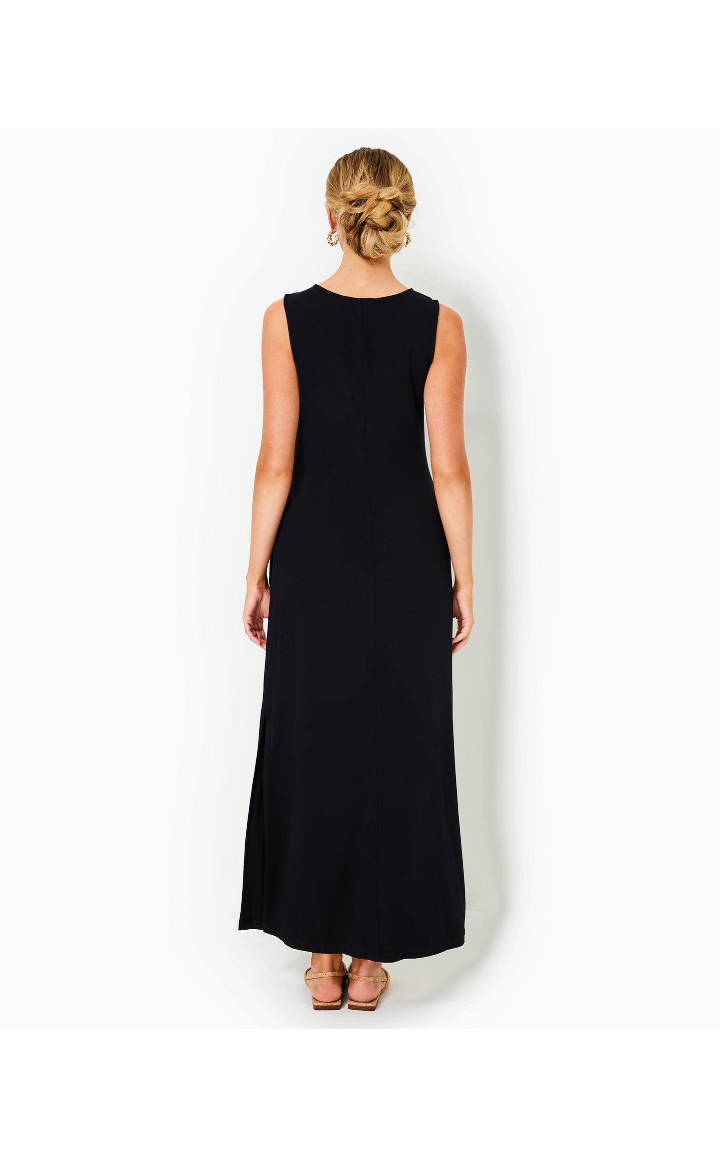 Bryson Sleeveless Maxi Dress Noir