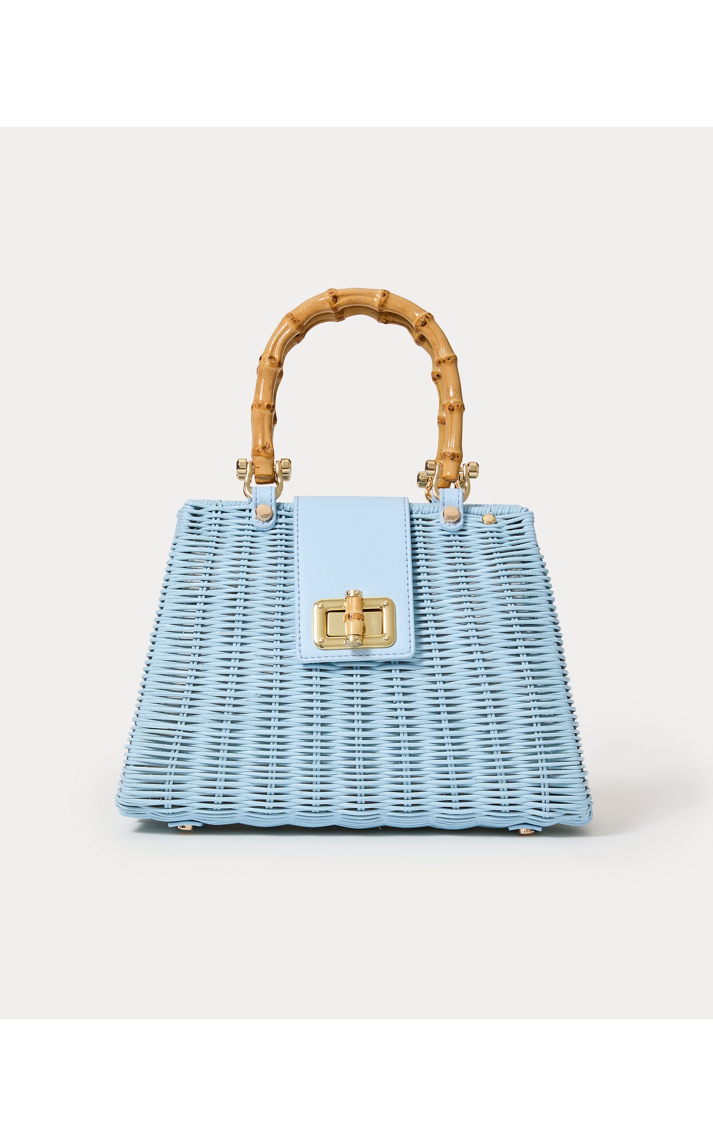 Leena Top Handle Bag Bluette