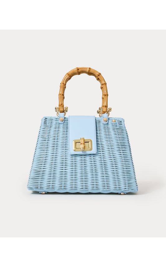 Leena Top Handle Bag Bluette