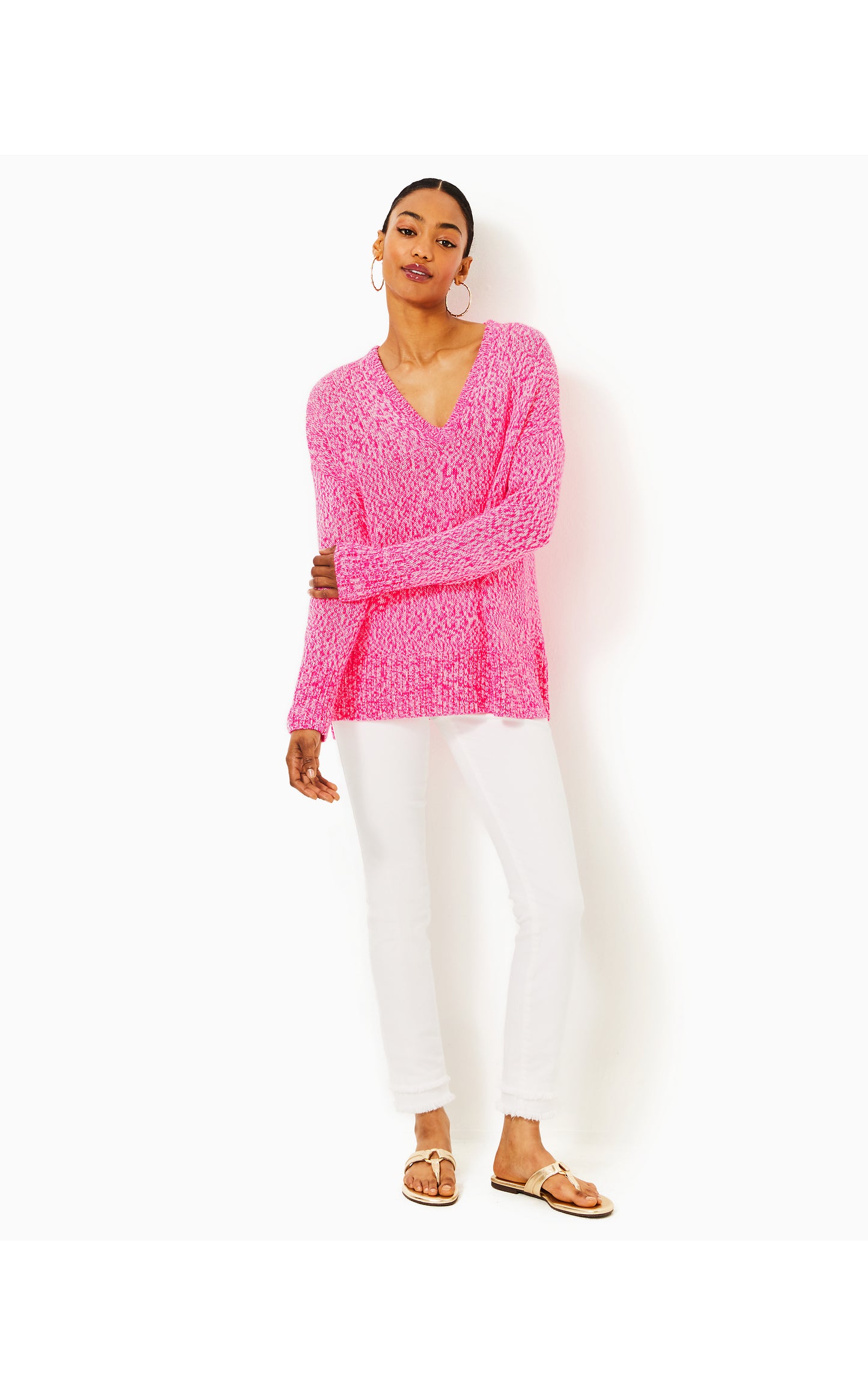 Bedford Sweater Passion Fruit Pink