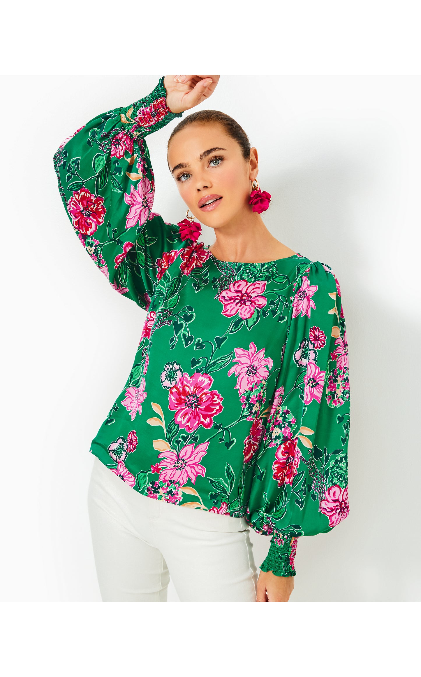 Alfreda Long Sleeve Top Safari Sanctuary