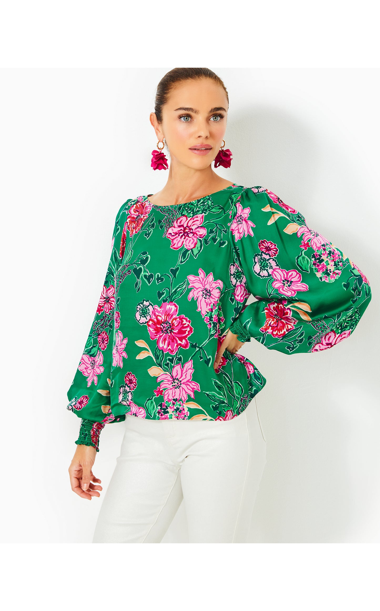 Alfreda Long Sleeve Top Safari Sanctuary