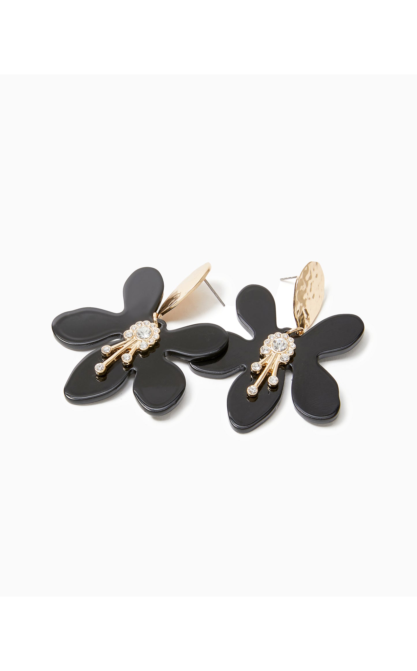 In a Flutter Earring Noir