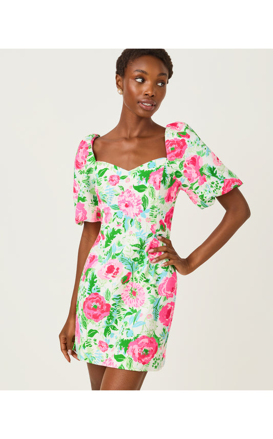 Justina Skirted Romper Poppy Party