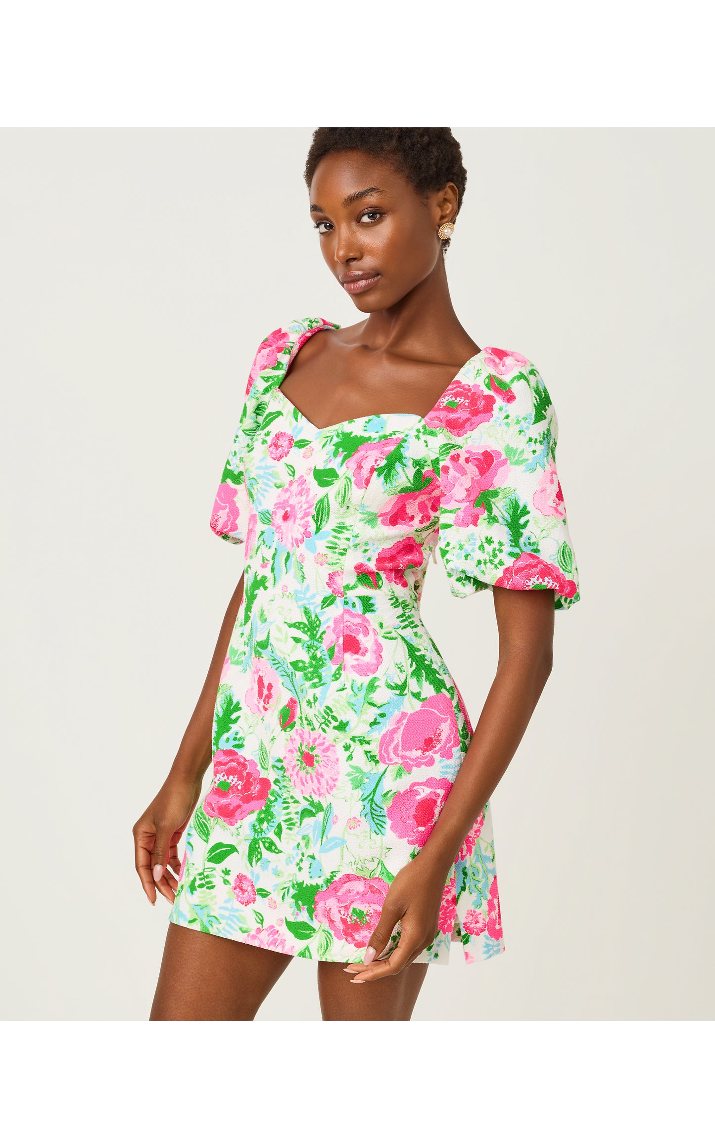 Justina Skirted Romper Poppy Party