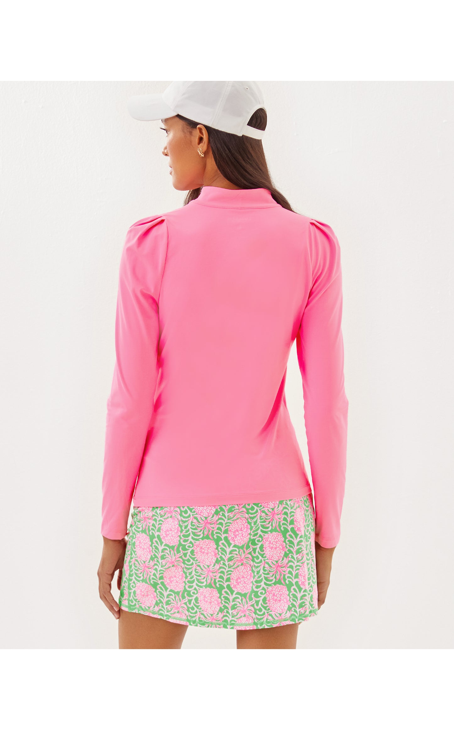 Sania Half Zip UPF 50+ Rousseau Pink