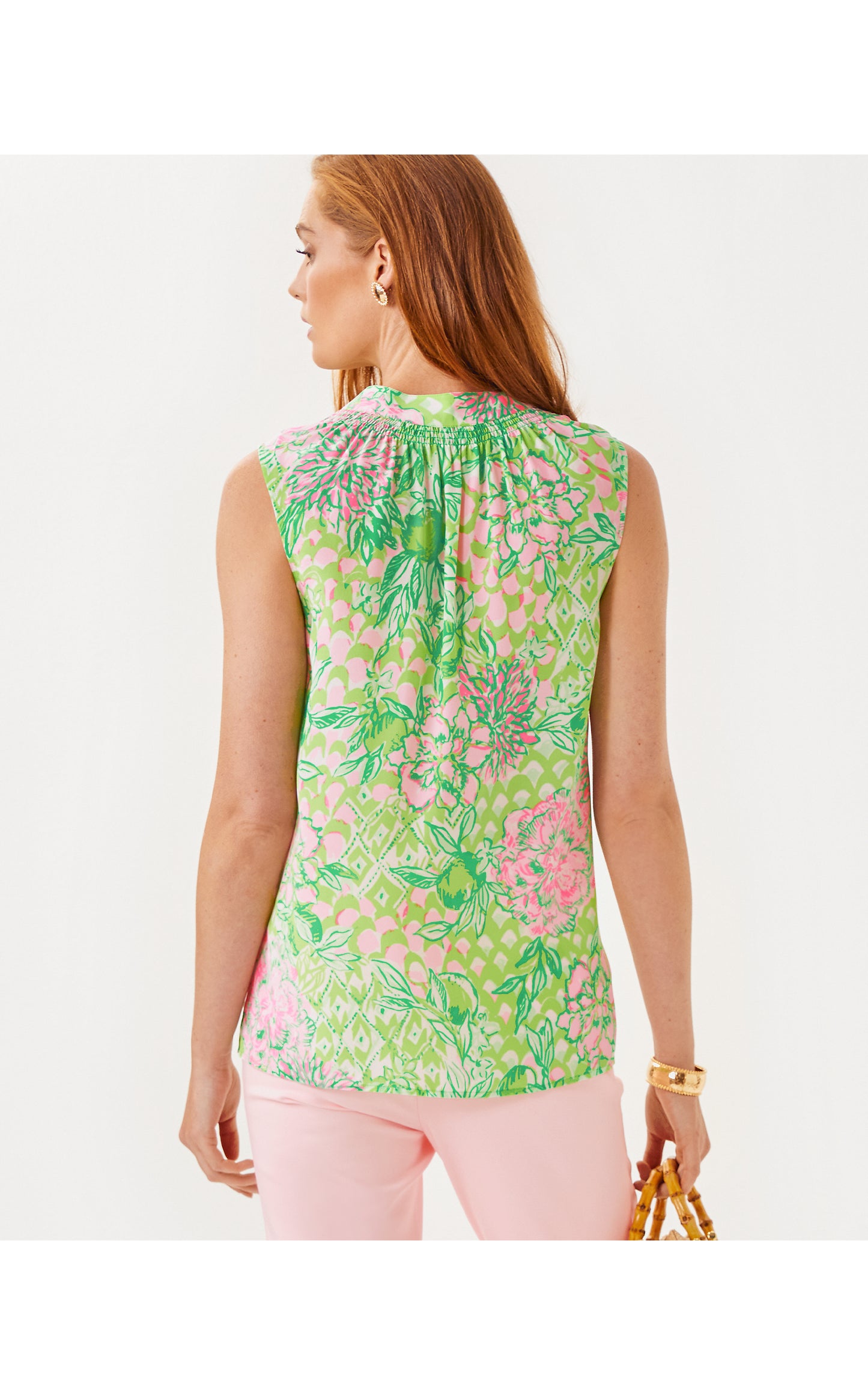 Sleeveless Elsa Top Lime Feeling Good