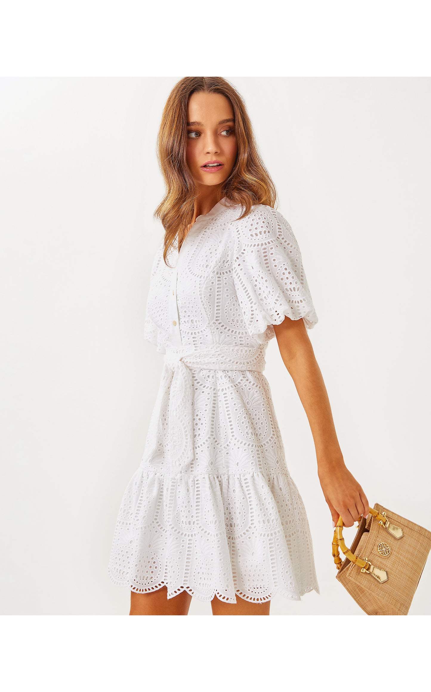 Xylia Dress Resort White