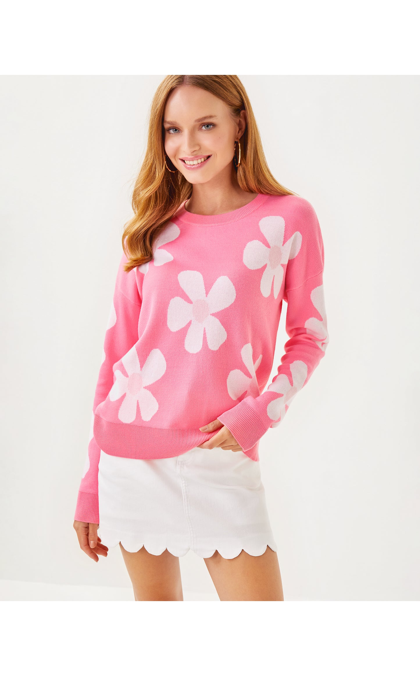 Tensley Sweater Bloom Flower