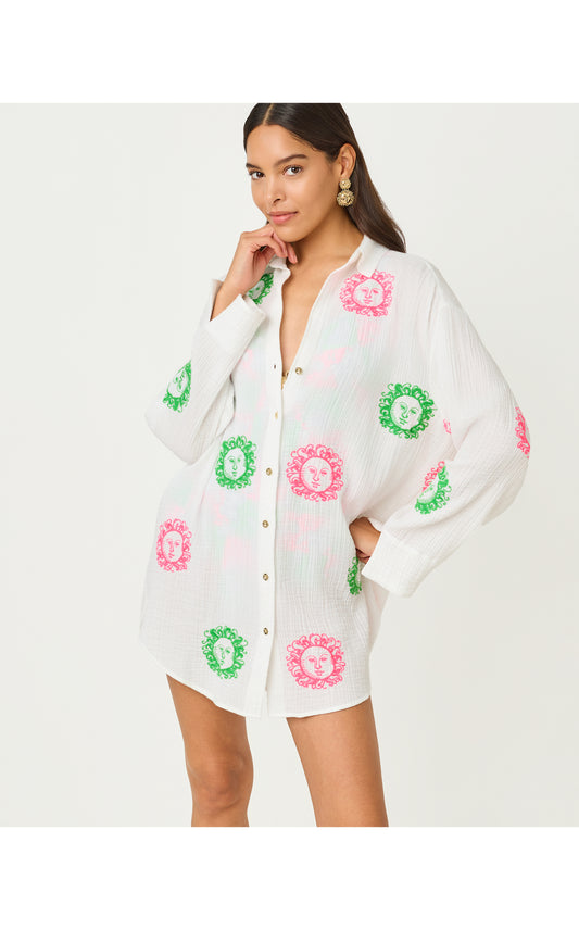 Kwitney Embroidered Coverup