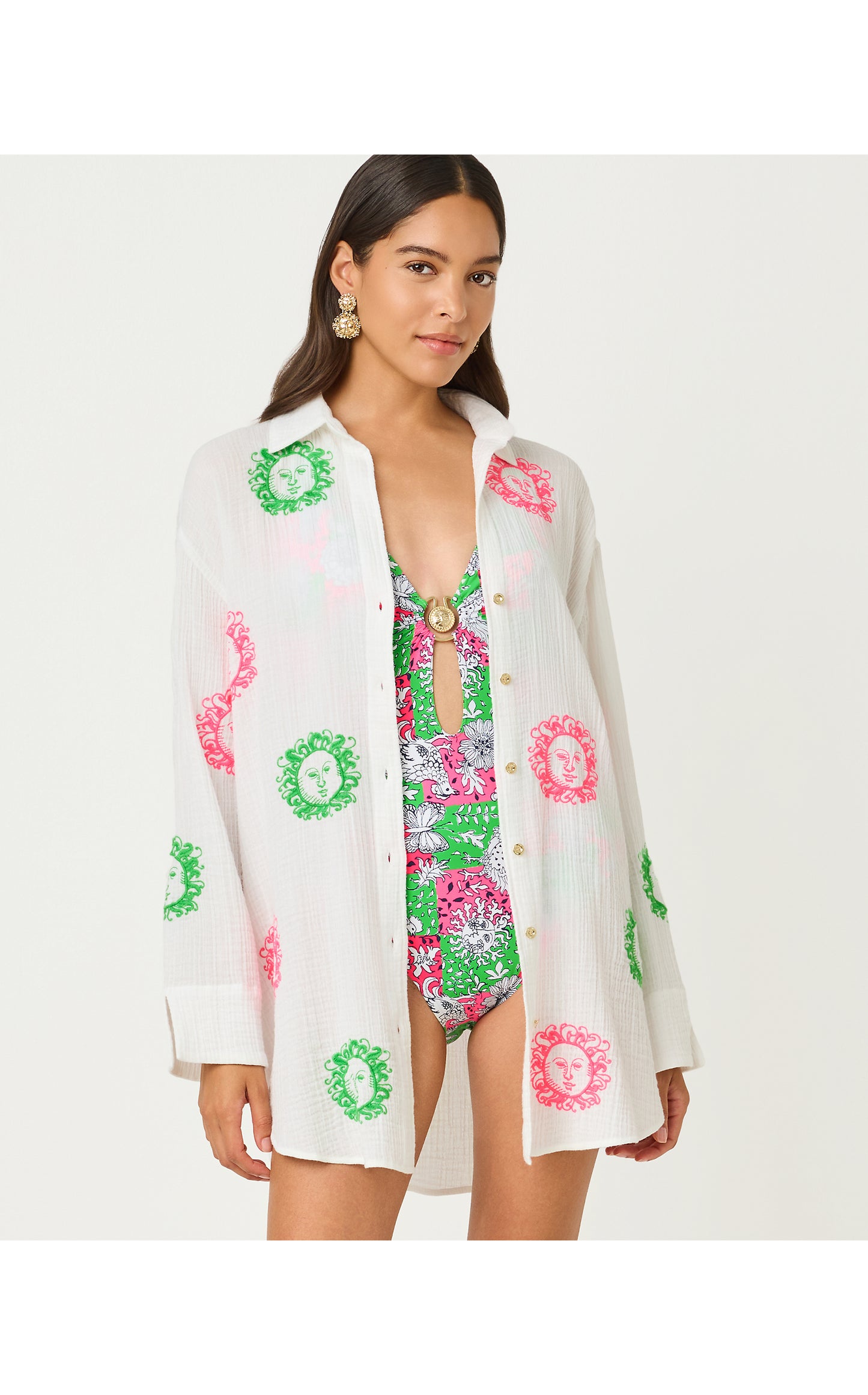 Kwitney Embroidered Coverup