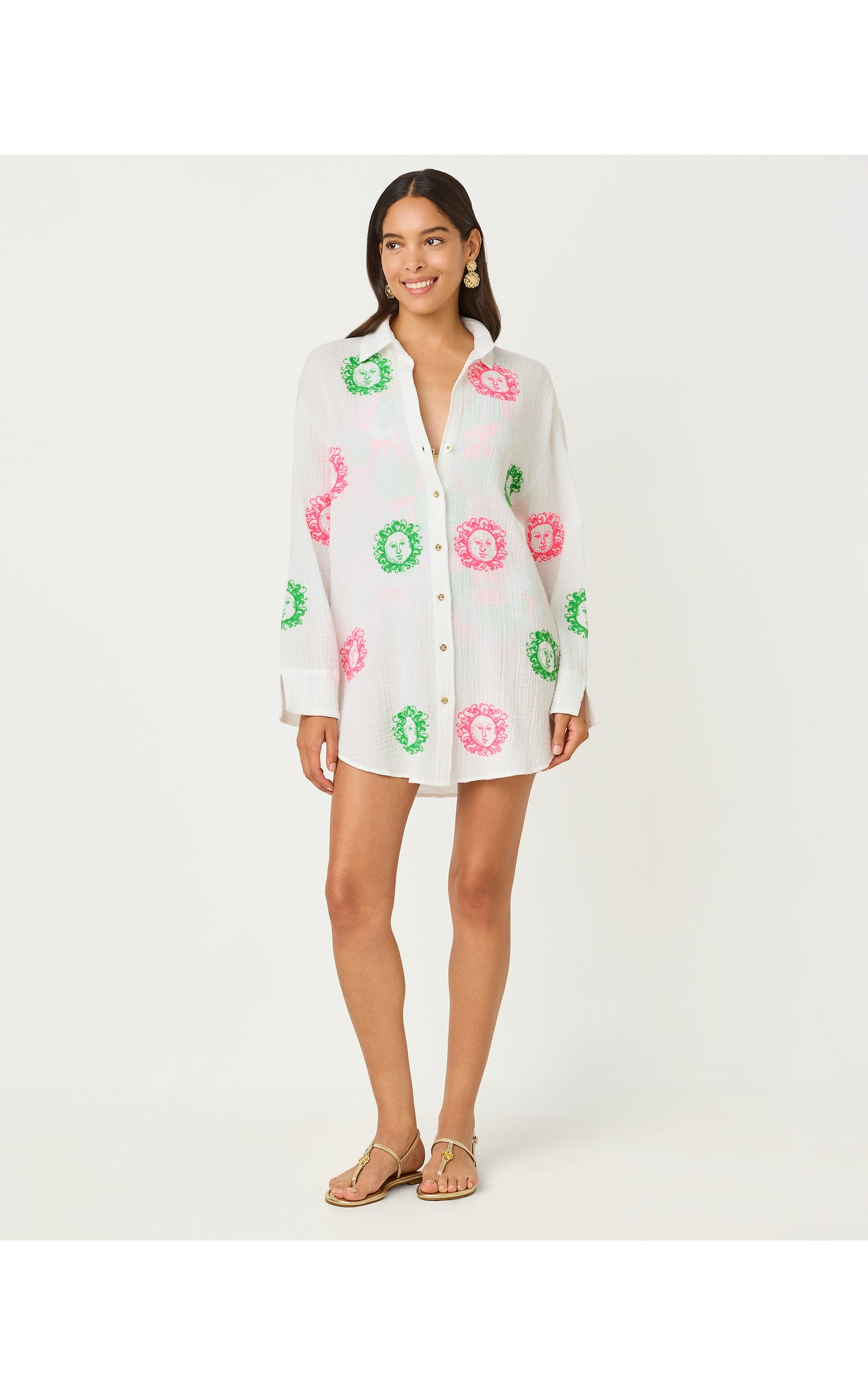 Kwitney Embroidered Coverup