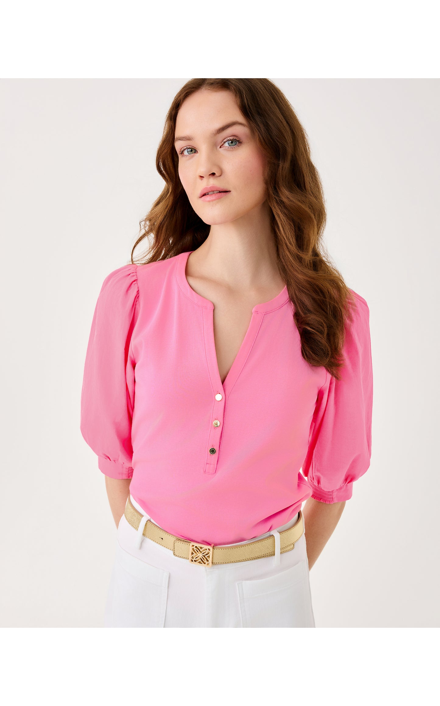 Ronson Knit Top Confetti Pink