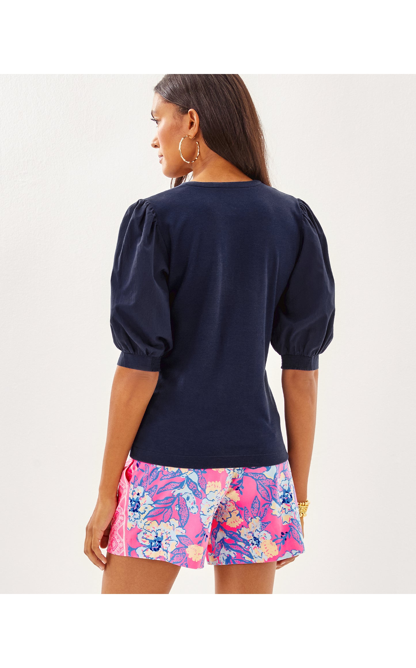 Ronson Knit Top Low Tide Navy