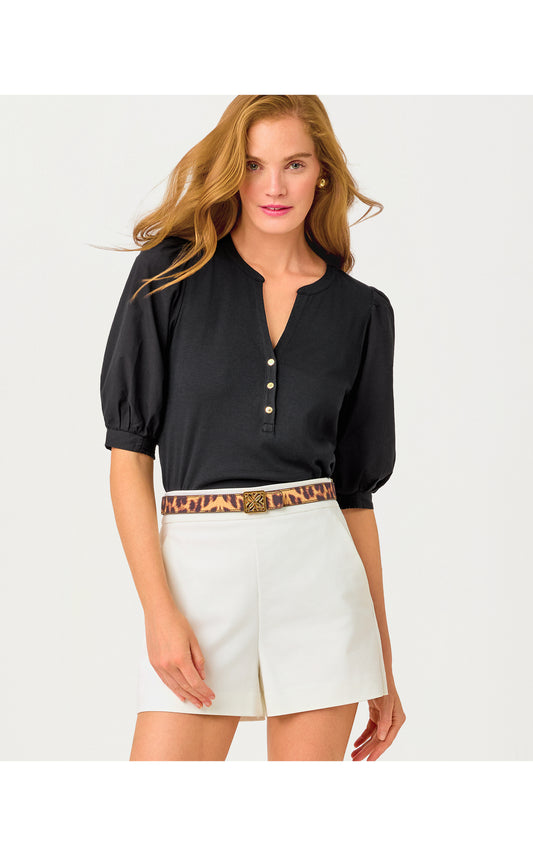 Ronson Knit Top Noir