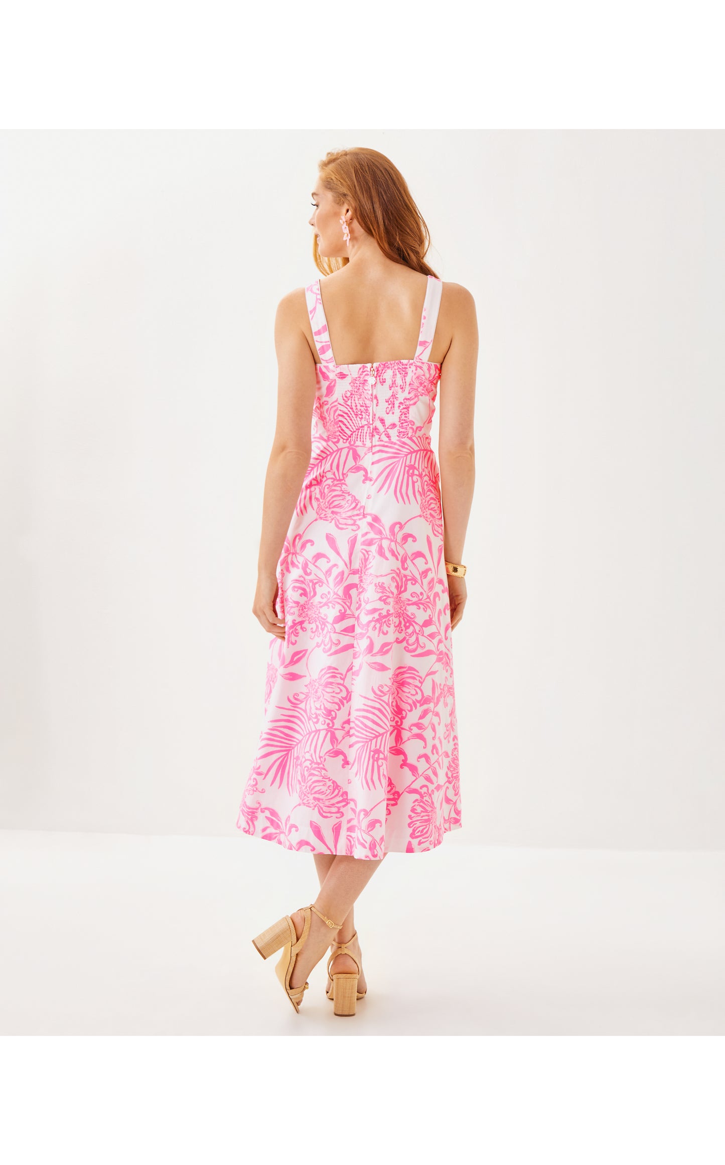 Maella Midi Dress Glisten in the Sun