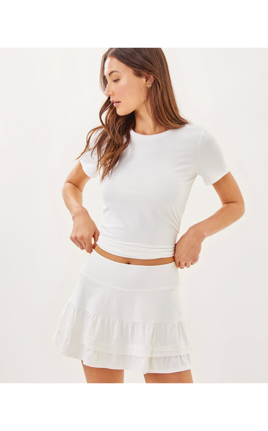 Aqualina Skort UPF 50+ Resort White