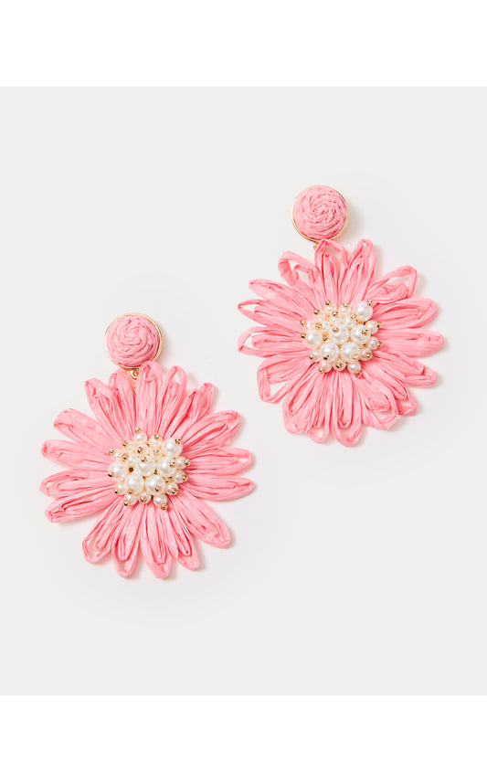 Bursting Blooms Earrings Sorbet Pink