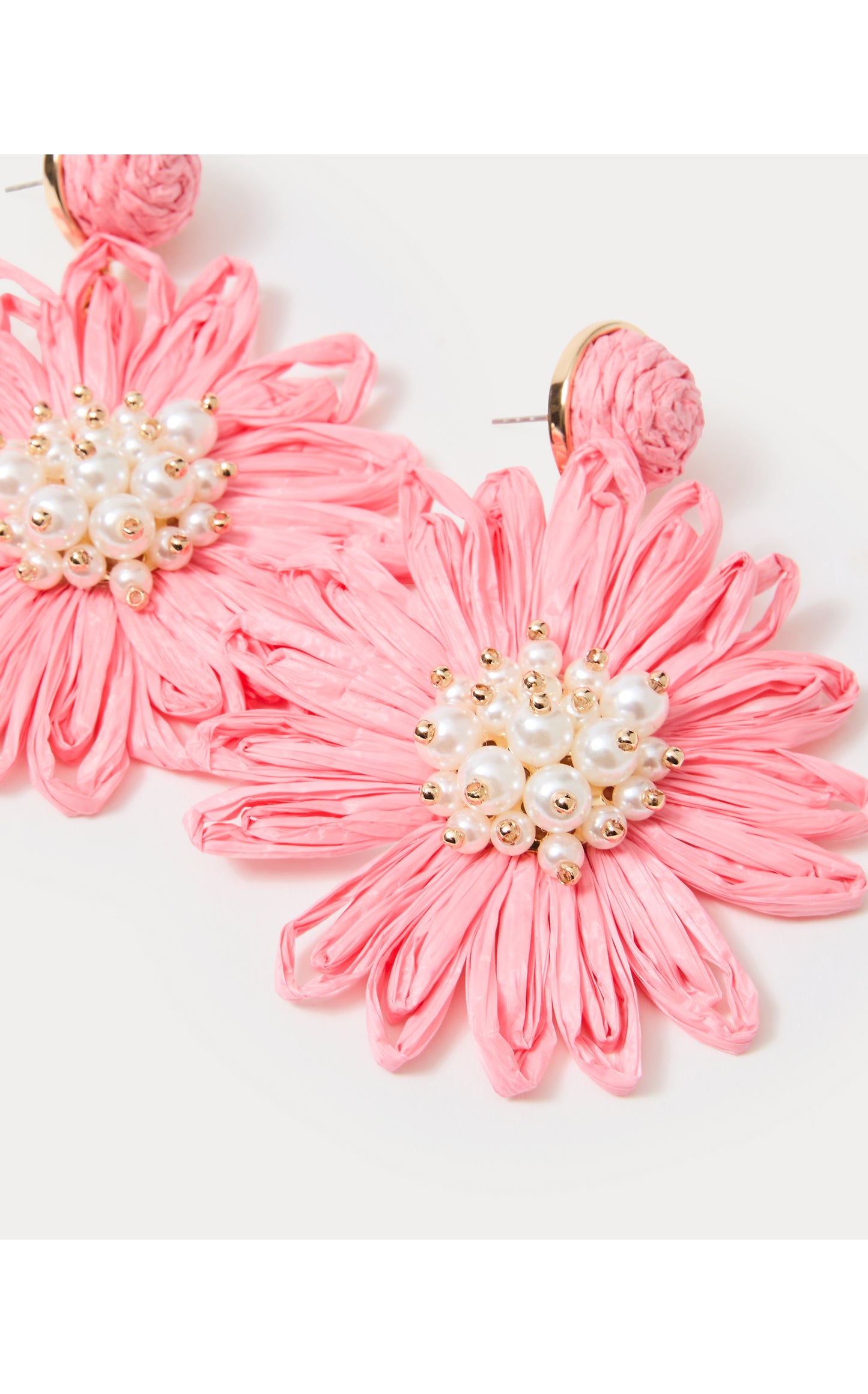 Bursting Blooms Earrings Sorbet Pink