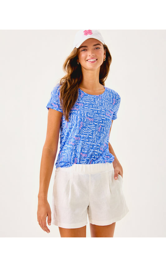 Captina Linen Short Resort White