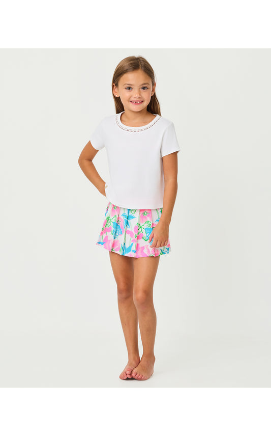 Mini Clairmont Top Resort White
