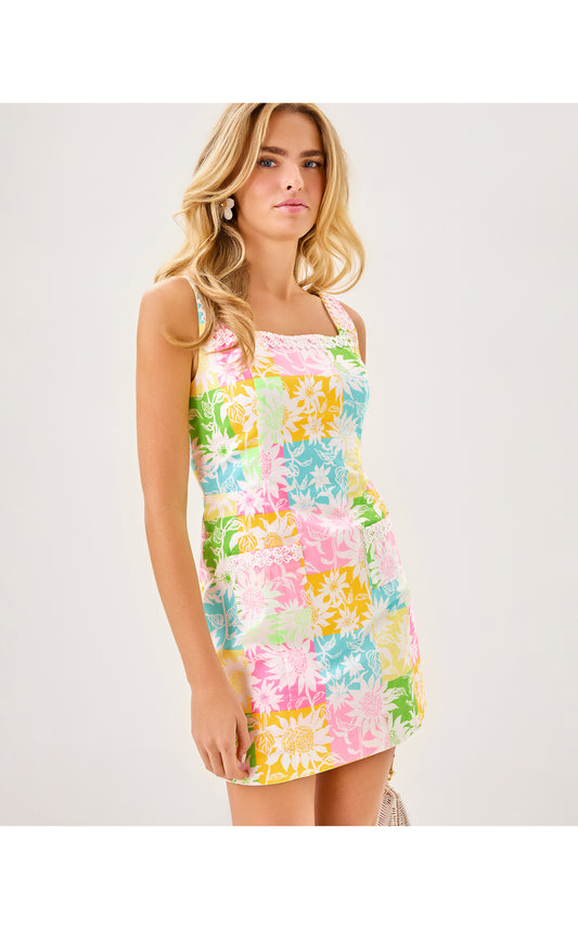 Isleen Skirted Romper Sunny Sunflowers