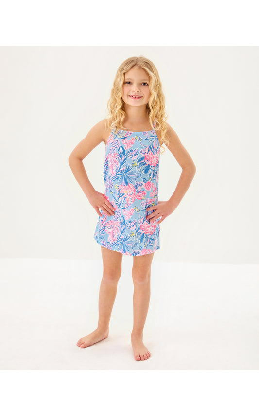 Mini Kyleigh Dress Elephant Splash