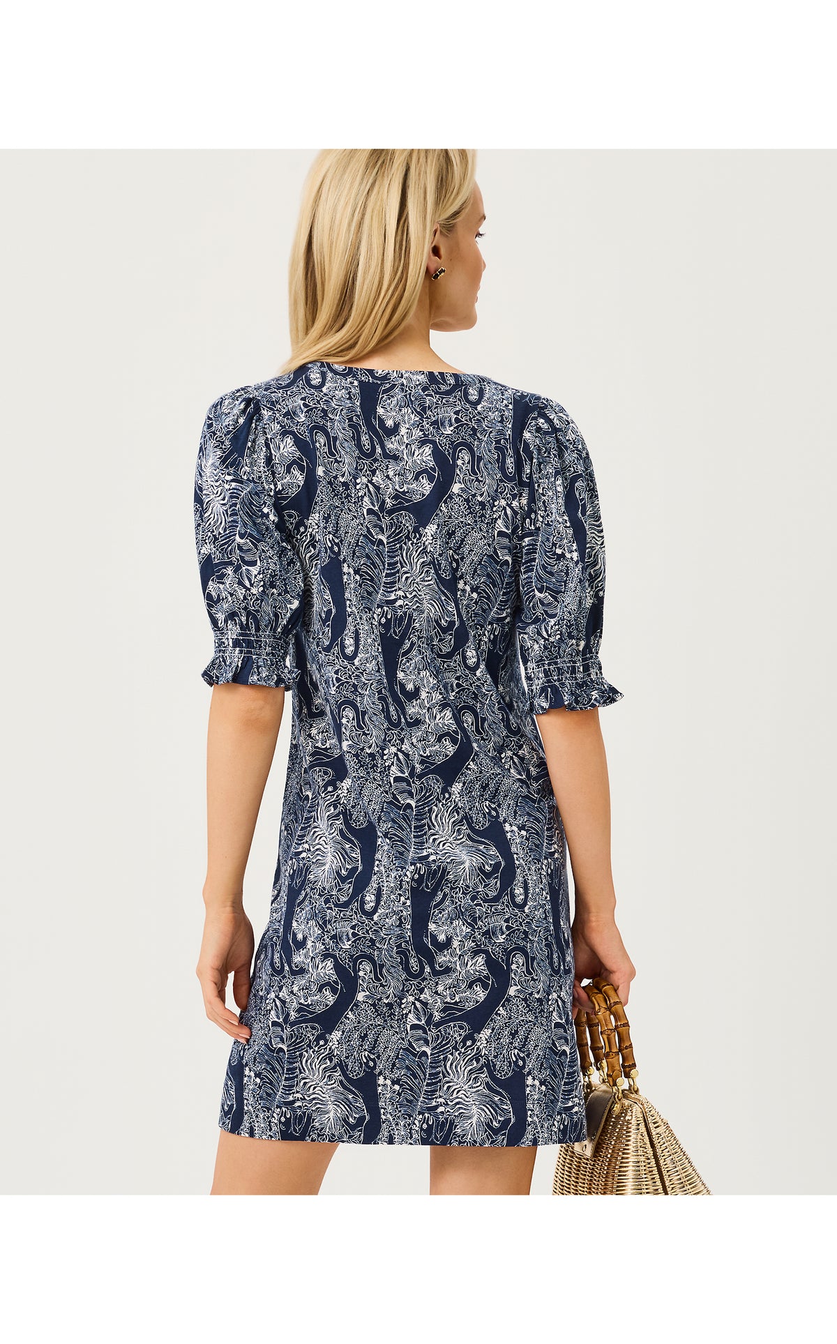 Delsie Dress Lil Palm Prowl