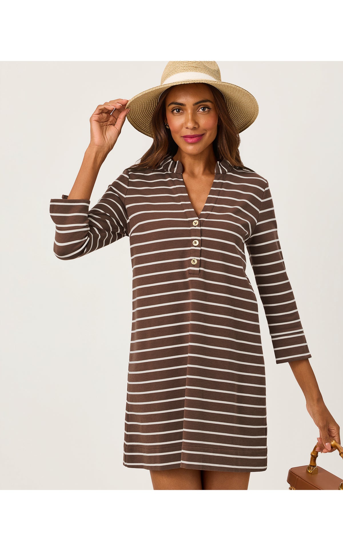 Knightley Dress Coco Beach Heritage Stripe