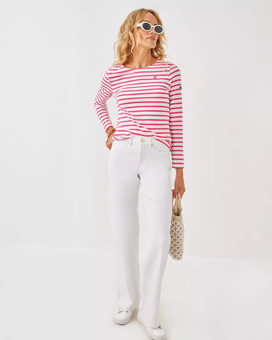 Minquidame Tee Rose Soleil Stripes