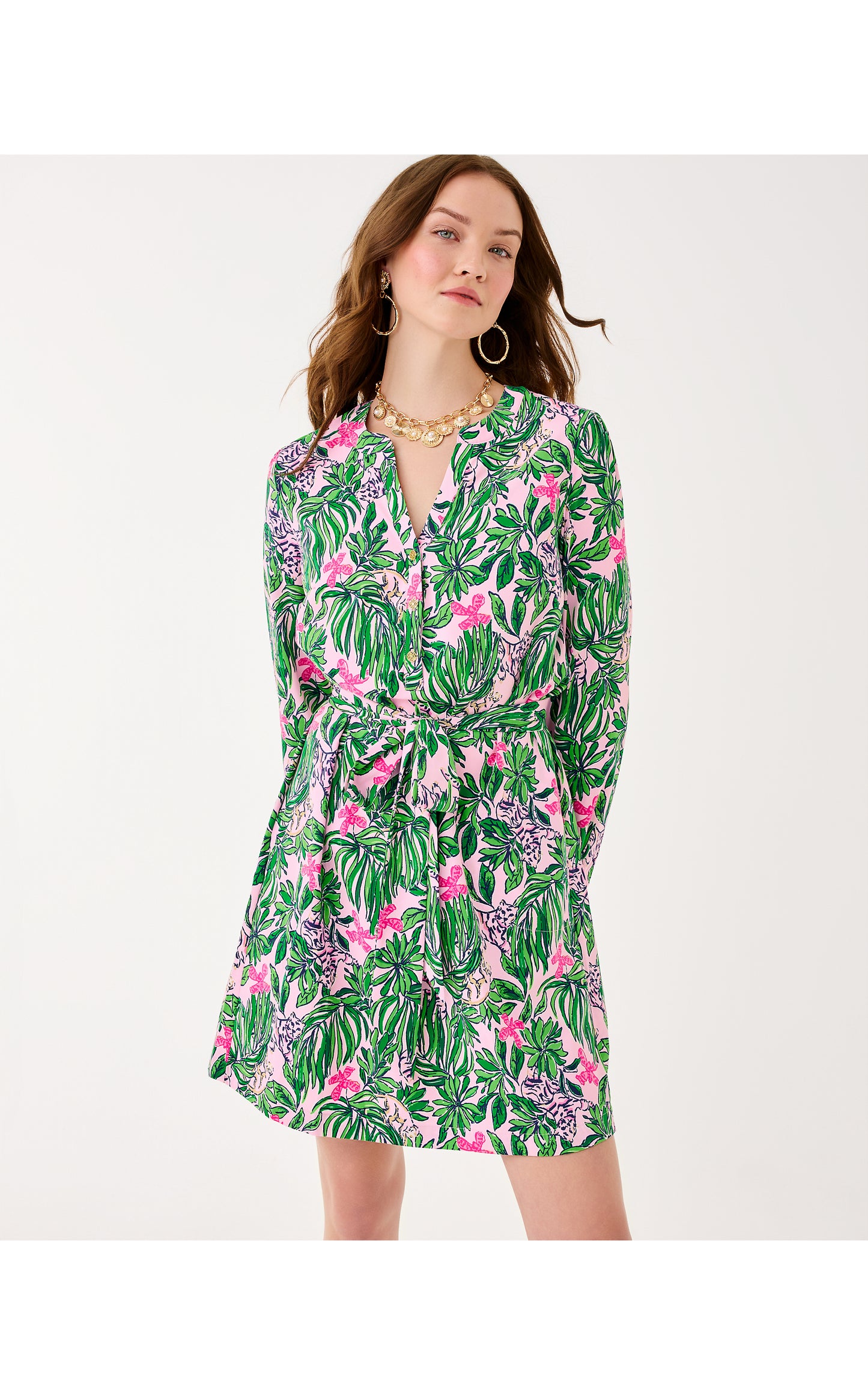 Ensley UPF 50+ Dress Roaring with Joy