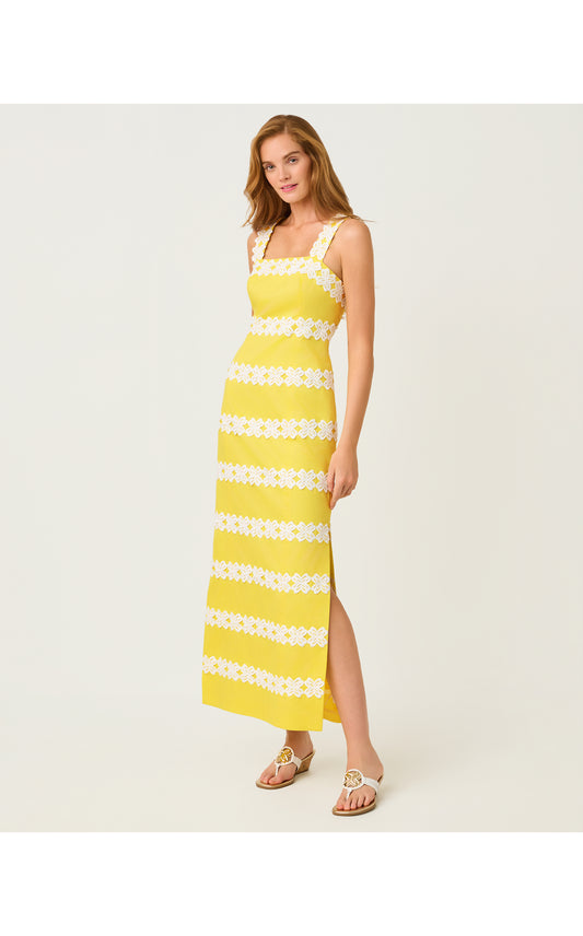 Davis Maxi Dress Estelle Yellow