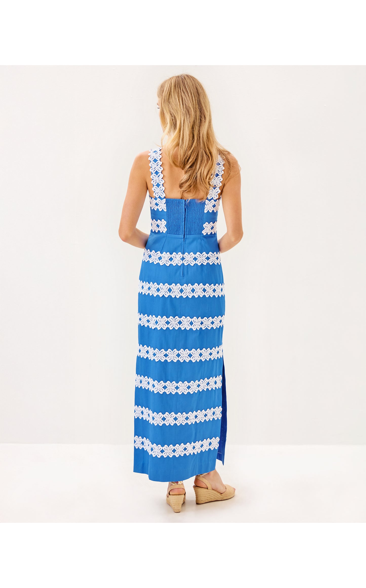 Davis Maxi Dress Sunwashed Blue