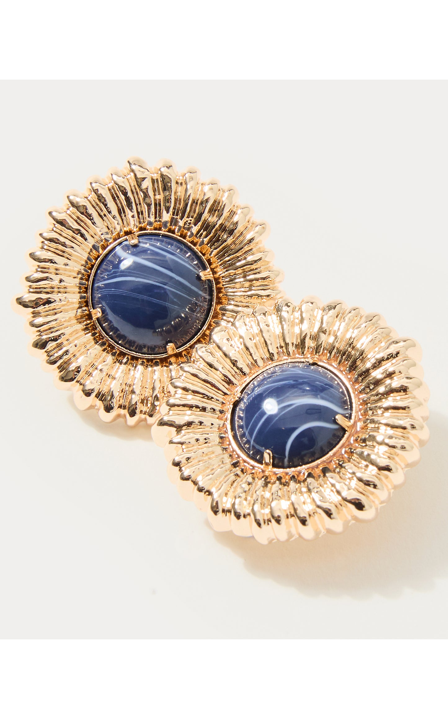 One Final Fling Stud Earrings Starlight Navy