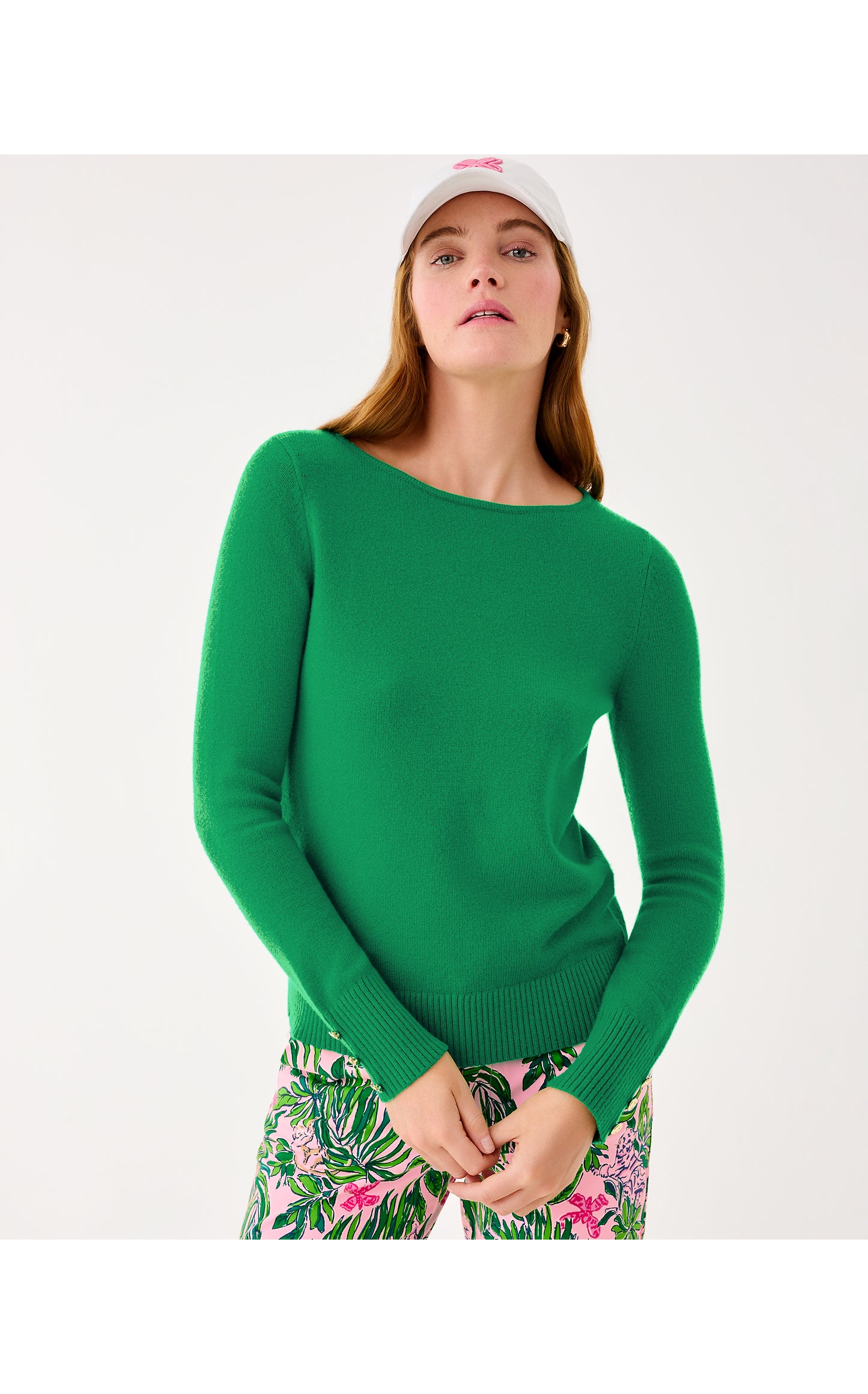 Lola Sweater Bamboo Green