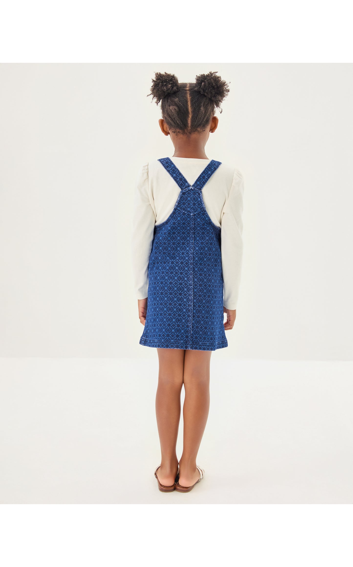 Varney Overall Dress Dark Wash