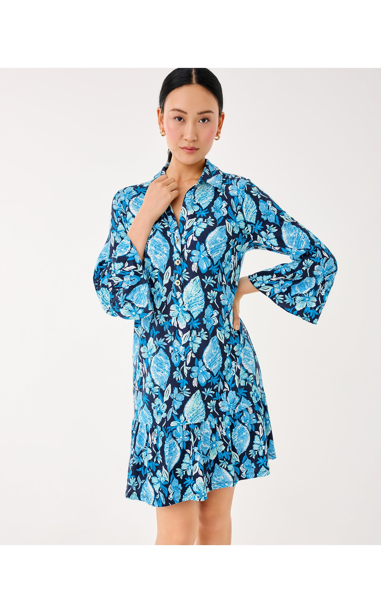 Delany Dress Seashell Splendor